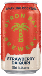 Byron Bay Strawberry Daiquiri 4.6% 10 Pack 330ml Cans
