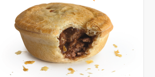 Pie | Standard Steak & Mushroom Pie UNHEATED (New) (Pickup only) (Managers Special)