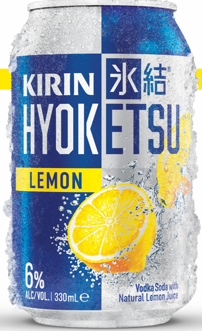 .Kirin Hyoketsu Lemon 6% 18 Pack 330mL Cans (New) (Due 2nd Week November)