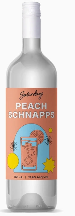 Saturdays Peach Schnapps