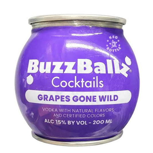 Shop BuzzBalls Cocktails 'Grapes Gone Wild' Thirsty Tauranga