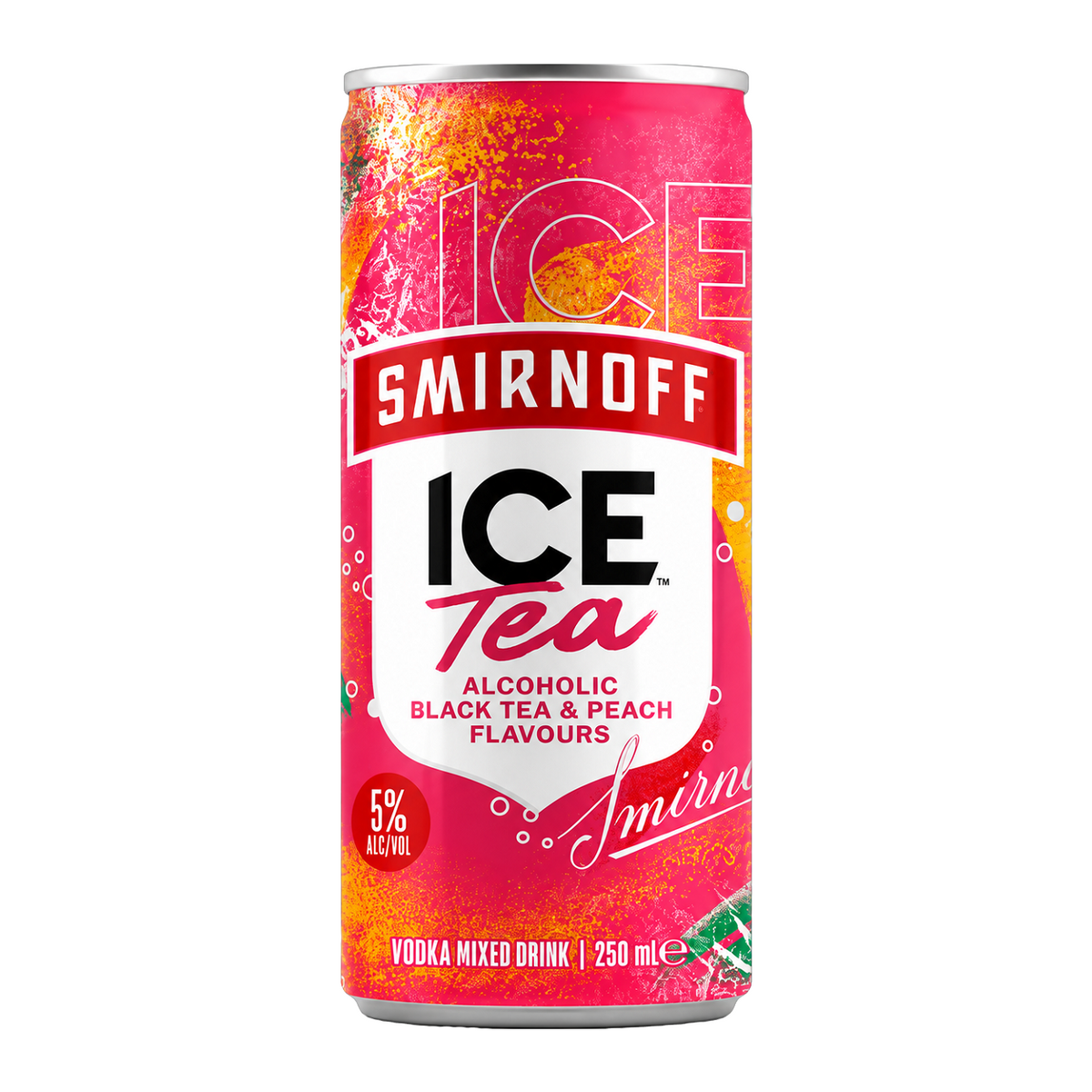 .  Smirnoff 5% Ice Peach Tea 12 Pack 250mL Cans (New) (Due End September)