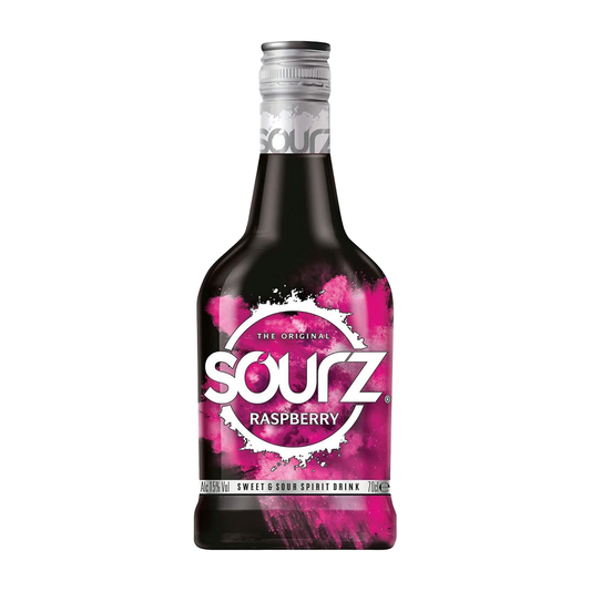 Sourz Raspberry Schnapps 700ml - Thirsty Liquor Tauranga