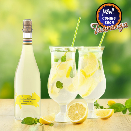 . Squealing Pig Zesty Lemon Wine Spritz 750mL (New) (Due Early September)