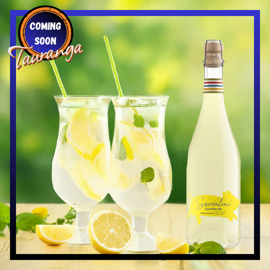 .  Squealing Pig Zesty Lemon Wine Spritz 750mL (New)