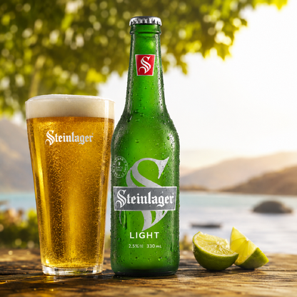 Steinlager Light Bottles 12x330mL