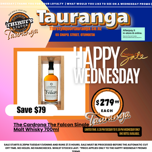Cardrona The Falcon Cask Whisky 52% 700mL (EOL)