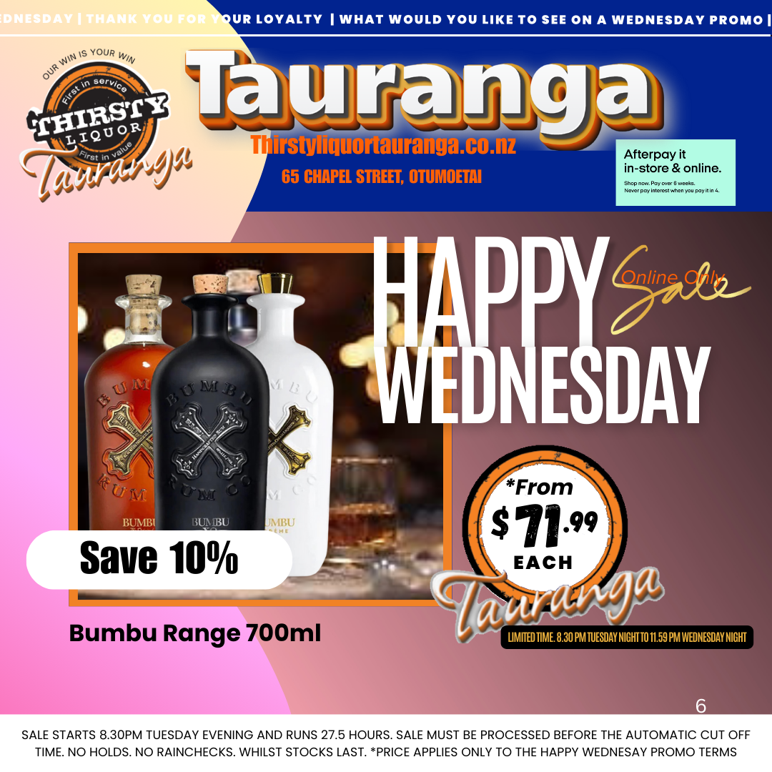 Bumbu Cream Rum 700mL (Wednesday)