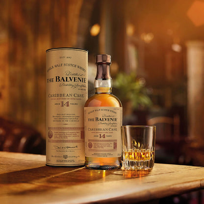Balvenie 14 Year Old Caribbean Cask 43% 700mL (EOL) - Thirsty Liquor Tauranga