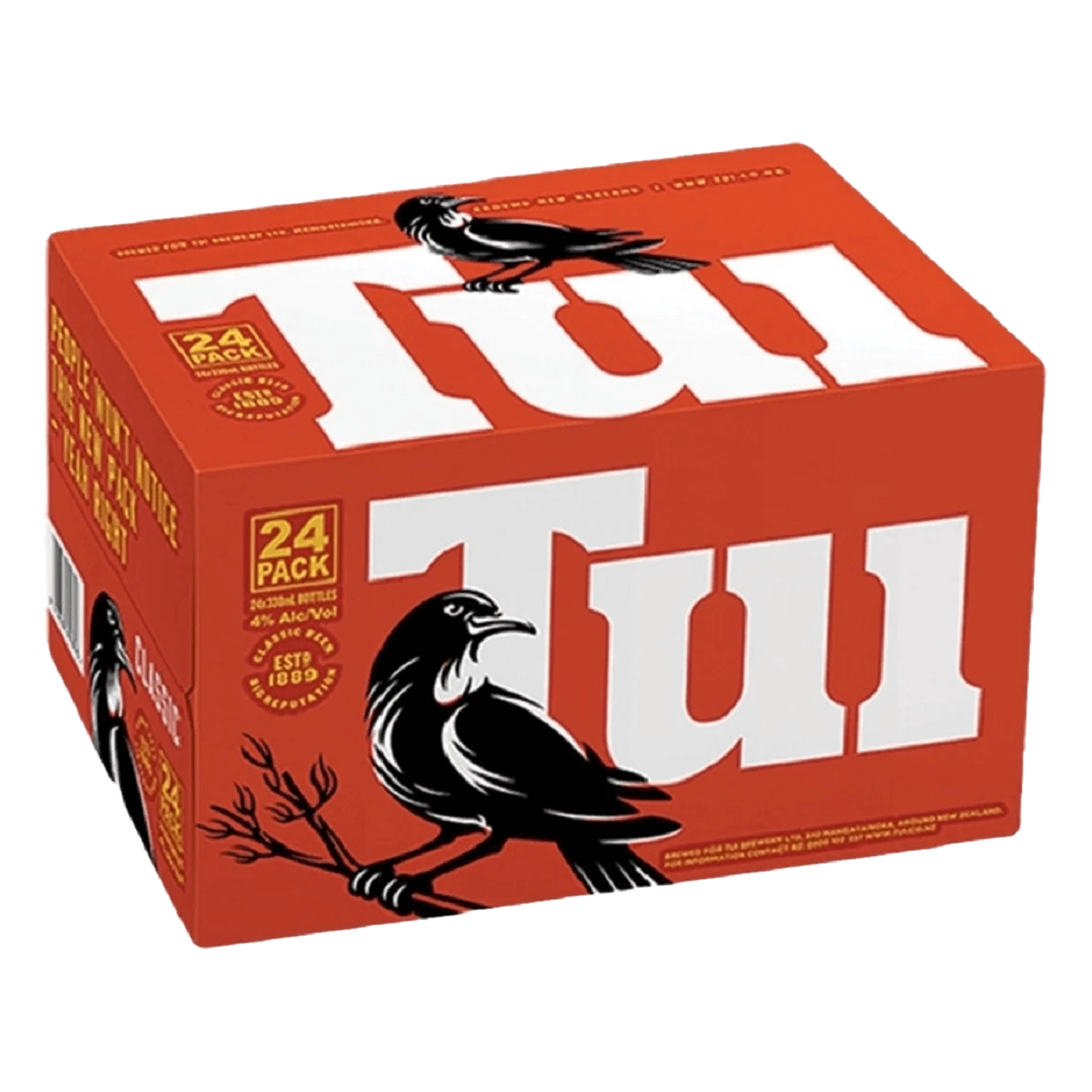 Tui 4% 24 Pack 330ml Bottles