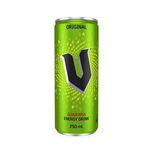 V Energy 250mL Guarana Green Can