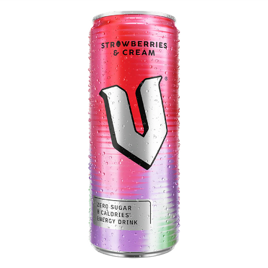 . V Energy Strawberries & Cream 250mL Can (New) (Supplier out of stock)