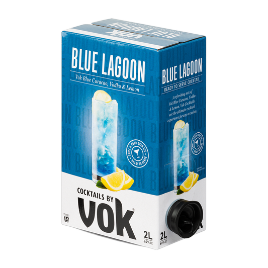 Vok Blue Lagoon 6% 2 Litre Cask