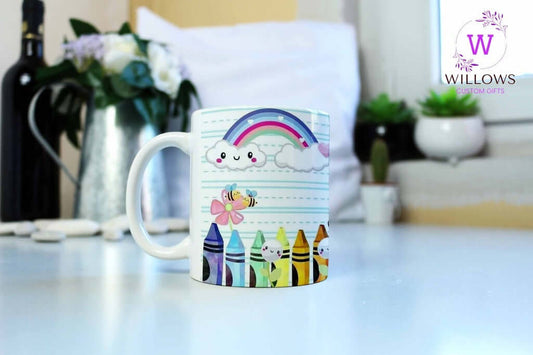 Crayons & Rainbow