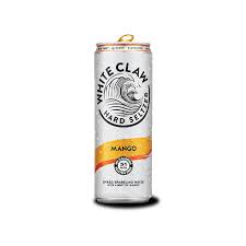 White Claw Hard Seltzer Mango 4 Pack 355ml Cans (New)