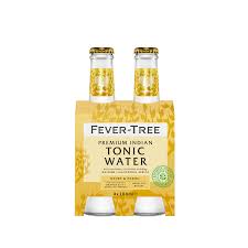 Fever-Tree Indian Tonic Water 4 Pack 200mL Bottles (New)