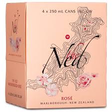 The Ned Rose 4 Pack 250mL Cans (New)  (Wednesday)