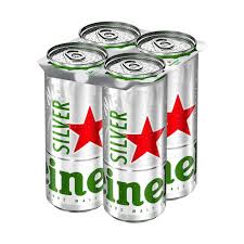 . 1234 Heineken Silver 12 Pack 330ml Cans (New) (Due Mid May)