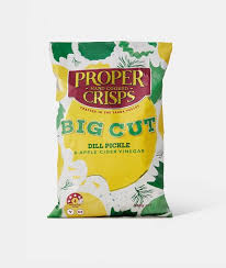 Proper Big Cut Dill Pickle Crisps 140g