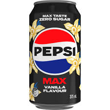 Pepsi Max Vanilla Single 330mL Can (Single Can) (New)