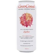 CocoCoast Lychee Coconut Water  500mL Can