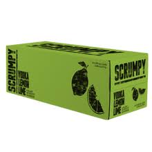 Scrumpy Vodka Lemon & Lime RTD 10 Pack 330mL Can (New)
