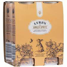 Lyre's Amalfi Spritz ALCOHOL FREE 4 Pack 250ml Cans - Thirsty Liquor Tauranga