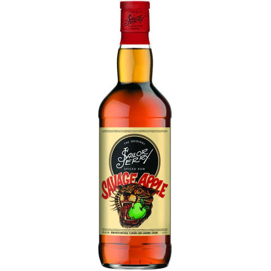 Sailor Jerry Savage Apple Rum 700ml - Thirsty Liquor Tauranga
