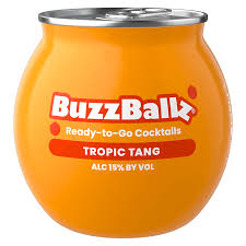 BuzzBallz Cocktails 15% Tropical Tang 200mL (New)