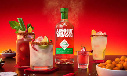 Absolut Vodka Tabasco 700mL (New)