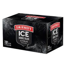 Smirnoff 7% Double Black 12 Pack 250mL Cans