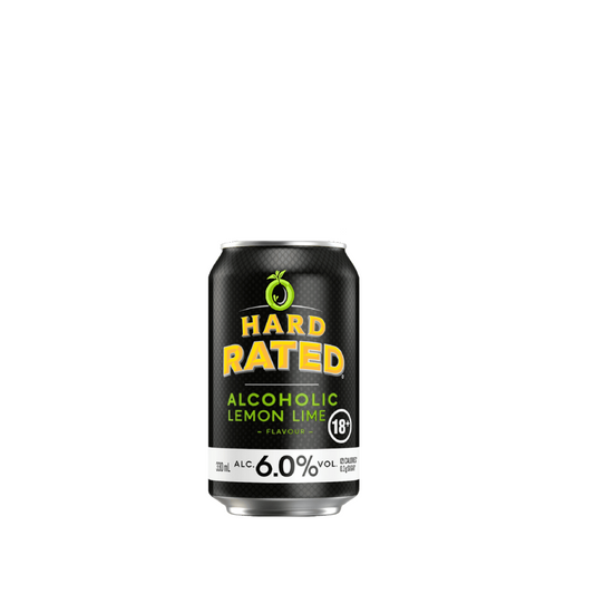 . Hard Rated Lemon Lime 10 Pack 330mL Cans (New) (Due End of October)