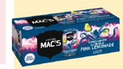 Macs Legend of the Squeeze Alc Pink Lemondade 10 Pack 330mL Cans (New)