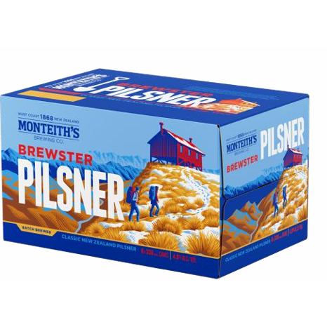 .  Monteiths Brewster Pil 6x330C (New) (Due Soon)