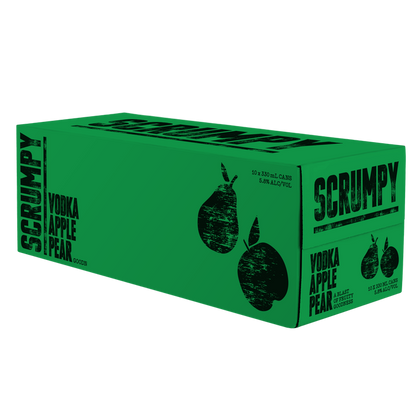 Scrumpy Vodka Apple & Pear RTD 10 Pack 330mL Can (New)