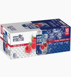 Kirin Hyoketsu Raspberry 6% 10 Pack 330mL Cans