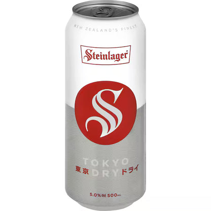 Steinlager Tokyo Dry 5% 500mL Can (Single Can)