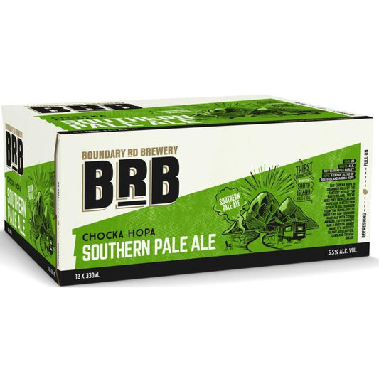 BRB Mainland Chocka Hopa Pale Ale 5.5% 12 Pack 330ml Cans - Thirsty Liquor Tauranga