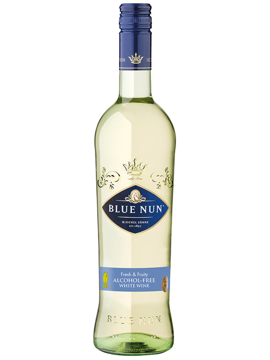 Blue Nun Vegan White Wine ALCOHOL FREE 750ml - Thirsty Liquor Tauranga