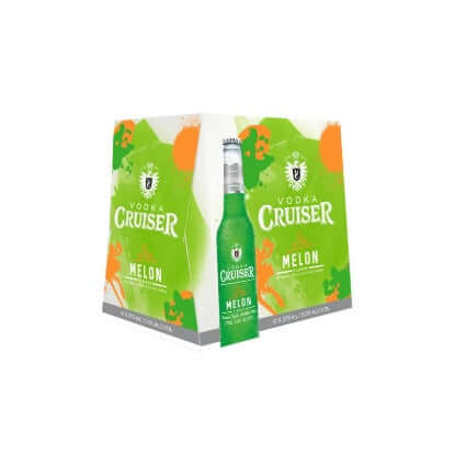 Cruiser Vodka 4.8% Ice Melon 12 Pack 275mL Bottles - Thirsty Liquor Tauranga