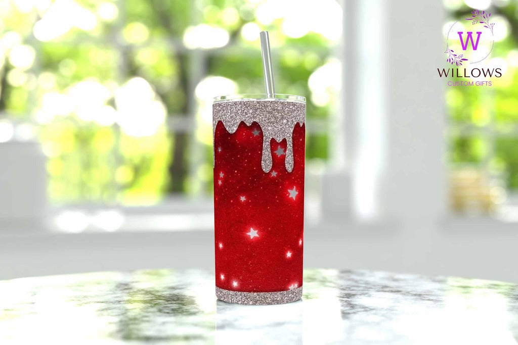 Glitter Drip - Red - Thirsty Liquor Tauranga