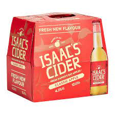 Isaac's Cider Classic Apple Cider 12 Pack 330ml Bottles - Thirsty Liquor Tauranga