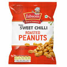 Jabsons Sweet Chilli Peanuts 140g - Thirsty Liquor Tauranga