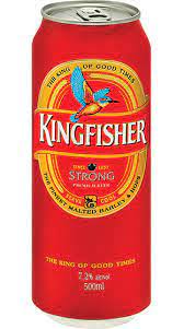 Kingfisher Strong 7.2% Single 500ml Cans - Thirsty Liquor Tauranga