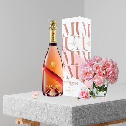 Mumm Grand Cordon NV Rose Champagne Gift Box 750ml - Thirsty Liquor Tauranga