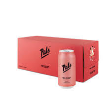 Pals Vodka The Red One Vodka, Peach, Yuzu And Soda 10 Pack 330ml Cans - Thirsty Liquor Tauranga