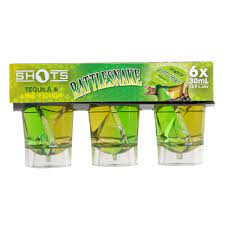 Shots Rattlesnake 6 Pack 30ml - Thirsty Liquor Tauranga