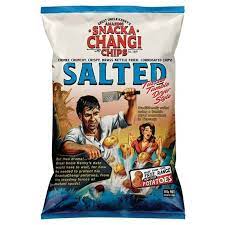 Snackachangi Chips Salted 150g - Thirsty Liquor Tauranga