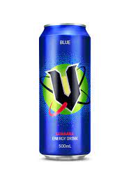 V Blue Can 500ml - Thirsty Liquor Tauranga