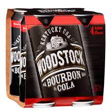Woodstock Bourbon & Cola 4.8% 4 Pack 440ml Cans - Thirsty Liquor Tauranga